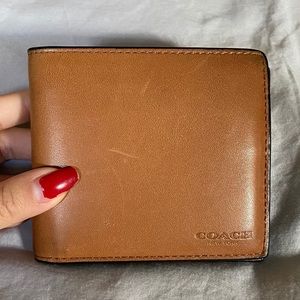 Coach men’s bifold wallet